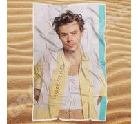 Asciugamano Telo Mare in spugna Harry Styles cantante idolo idea regalo estate