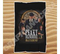 Asciugamano Telo Mare Peaky Blinders Tommy e Arthur regalo serie tv estate