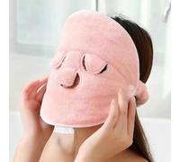 Asciugamano viso a forma di viso asciugamano viso idratante pori aperti della pelle salone di bellezza e asciugamano ispessito compressa maschera viso freddo gel caldo, viso, patch peeling, rimozione