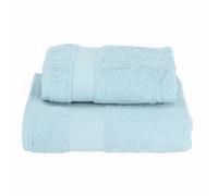 Asciugamano viso e ospite bagno tinta unita 1+1 set spugna Gabel MILLE cotone