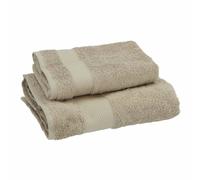 Asciugamano viso e ospite bagno tinta unita 1+1 set spugna Gabel MILLE cotone