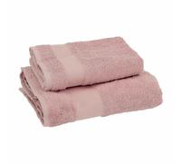 Asciugamano viso e ospite bagno tinta unita 1+1 set spugna Gabel MILLE cotone