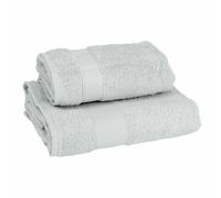 Asciugamano viso e ospite bagno tinta unita 1+1 set spugna Gabel MILLE cotone