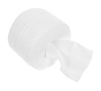 Asciugamano Viso Monouso 50 Pezzi Non Tessuto Bianco | Rotolo Leggero, Uso Asciutto e Bagnato, per Applicazioni Cosmetiche e Trattamenti Skincare, Facile da Portare