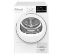 Smeg DN82SE asciugatrice Libera installazione Caricamento frontale 8 kg Bianco