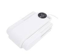 Asciugascarpe Elettrico con Controllo Intelligente della Temperatura e Timer per L'asciugatura delle Scarpe da Ginnastica per Uso domestico. Plastica e Metallo 1 unità (WHITE)