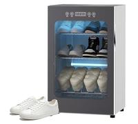 Asciugascarpe elettrico con controllo termostatico e deodorazione, organizer a inversione per asciugatura rapida e rimozione degli odori