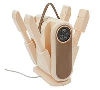 Asciugascarpe elettrico da 180 W, antibatterico, con luce UV e timer 1/3/6H, 48 °C, con scatola profumata e 4 bracci per asciugatura simultanea, 2 scarpe, scaldamascarpe per sneaker/stivali in pelle