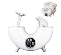 Asciugascarpe elettrico da 400 W, asciugascarpe da calcio con contenitore di raccolta dell'acqua, touch screen, 3 modalità, controllo della temperatura 40-65 °C, separazione idroelettrica