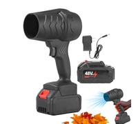 Asciugatore Ad Aria Per Auto,Soffiatore Foglie Manuale - Aspiratore Elettrico Portatile per Foglie Giardino Casa Auto Pulizie Domestiche all'Aperto