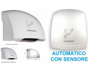 Asciugatore mani aria calda Automatico asciuga rapido asciugamani parete bar WC