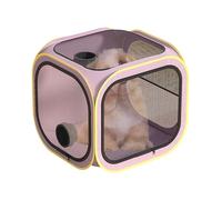 Asciugatore Per Gatti | Toelettatura Domestica | Salone Toelettatura Portatile per Animali Domestici con Gabbia Anti-Volante per Cani Gatti
