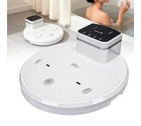 Asciugatore per Tutto Il Corpo da Bagno, Asciuga Corpo E Piedi Impermeabile E Antiscivolo, Touch Screen per I Piedi, Aria Fredda/Calda, Adatto per Casa/Piscina, Adatto A Persone con Mobilità Ridotta