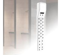 Asciugatore Potente Impermeabile per Corpo Intero, Asciugacapelli Mani Libere, Asciugatore Digitale Caldo Freddo per Centro Benessere E Piscina. White