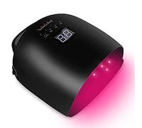 asciugatori per unghie per smalto e gel, Asciugatore for unghie senza fili ricaricabile da 86 W, lampada for polimerizzazione rapida dello smalto senza fili da 18000 mAh, strumenti professionali for m