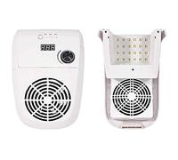 asciugatori per unghie per smalto e gel, Lampada for unghie a LED Aspiratore for polvere for unghie, attrezzatura for nail art 2 in 1 con ventole for unghie, asciugacapelli for manicure professionale