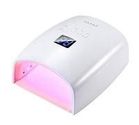 asciugatori per unghie per smalto e gel, Lampada polimerizzante for asciuga unghie professionale con batteria ad alta capacità, for tutti gli smalti in gel, strumenti for nail art(White)