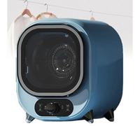 Asciugatrice A Centrifuga Portatile Con Cestello In Acciaio Inossidabile, Asciugatrice A Condensazione Portatile Compatta, Capacità Di Carico Di 0,8 Kg Per Uso Su Piano Di Lavoro O A Parete(D)