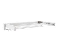 JUWEL Artdry 80 - Stendibiancheria da Parete allungabile, Lunghezza 6,7 m, Larghezza Massima 80 cm Portata 12 kg 40139