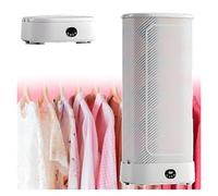 Asciugatrice a vapore for indumenti, stiratrice automatica: design pieghevole, capacità 15 kg, timer LED remoto for viaggi in piccoli spazi