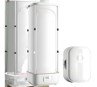 Asciugatrice A Vapore Portatile 2025 - Macchina Da Stiro Automatica Da 900 W,Design Pieghevole Che Consente Di Risparmiare Spazio Negli Appartamenti,Elimina Gli Odori Come Se Fosse Nuova