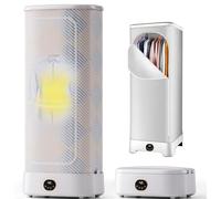 Asciugatrice a vapore portatile 3 in 1 da 1000W asciugatrice a vapore pieghevole for abiti appesi for una rapida rimozione delle pieghe asciugatrice da viaggio compatta