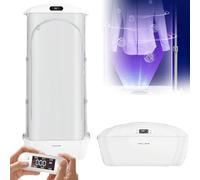 Asciugatrice a Vapore Portatile Asciugatrice elettrica riscaldata, macchina da stiro automatica, macchina da stiro a vapore, asciugatrice e piroscafo, con telecomando/scatola per aromaterapi