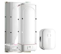 Asciugatrice a vapore portatile, macchina da stiro automatica, design pieghevole for appartamenti, elimina gli odori come se fosse nuova, pronta for il viaggio for tessuti di abbigliamento