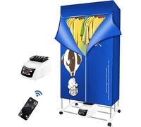 Asciugatrice Ad Aria Calda Elettrica Silenziosa Silenziosa Portatile, Asciugatrice Elettrica, Asciugatrice Portatile Riscaldata, Asciugatrice Automatica, Armadio Pieghevole For Stendibiancheria Ad Ari