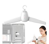 Asciugatrice appesa - Asciugatrice portatile, Piccola gruccia per asciugatrice elettrica - Appendiabiti per asciugatrice, Staccabile, Portatile, Asciugatura rapida, per viaggi, viaggi, appartamento