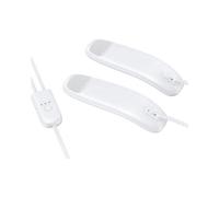 Asciugatrice Asciuga scarponi elettrico piccolo Asciuga scarponi portatile in ABS con timer 2H/4H/8H Asciuga guanti multifunzione Accessori invernali per la famiglia, confezione da 2 Cappelli