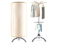 Asciugatrice Asciugatrice portatile for asciugare rapidamente un gran numero di vestiti e scarpe. Asciugatrici da viaggio compatta e portatile.(Beige)
