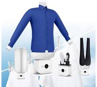 Asciugatrice automatica ad aria calda 2 in 1 e ferro da stiro, rimuove le rughe a mani libere, asciugatura rapida 8 minuti, per camicie, pantaloni, giacche, scarpe, delicato su tutti i tessuti
