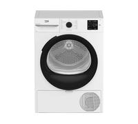 Beko BMTAM93EB - Asciugatrice a Libera Installazione 9 Kg, Classe D, 15 Programmi, Motore Garantito 10 Anni, Display Digitale, Bianco con Oblò Nero, 84.6 x 59.8 x 60.7 (AxLxP)