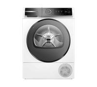 Bosch WQB245B40 - Asciugatrice a pompa di calore serie 8, con capacità di 9 kg, AutoDry, SmartDry, Home Connect, design anti-vibrazione, sistema di asciugatura sensitiva, colore bianco, 60 cm