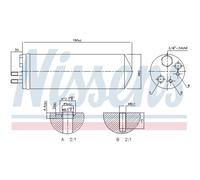 Asciugatrice, condizionatore d'aria NISSENS 95148