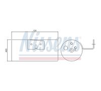 Asciugatrice, condizionatore d'aria NISSENS 95232