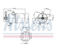 Asciugatrice, condizionatore d'aria NISSENS 95234