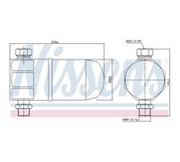 Asciugatrice, condizionatore d'aria NISSENS 95324