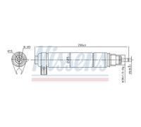 NISSENS 95346 Essiccatore climatizzatore