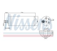 Asciugatrice, condizionatore d'aria NISSENS 95489