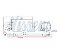 Asciugatrice, condizionatore d'aria NISSENS 95505