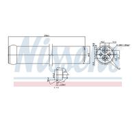 Asciugatrice, condizionatore d'aria NISSENS 95587