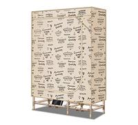 Asciugatrice da armadio pieghevole in tela di grande capacità per la casa e tessuto Oxford Asciugatrice silenziosa ad asciugatura rapida 2300 W con cavo di sicurezza da 1,8 metri per asciugare indume