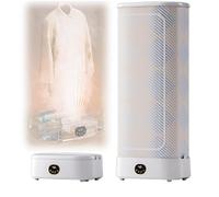 Asciugatrice da viaggio compatta da 1000W con supporto pieghevole funzionamento super silenzioso perfetta for camper dormitori navi da crociera piccoli spazi