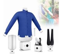 Asciugatrice e Stiratrice Automatica per Camicie, Manichino Stirante, Dispositivo Portatile Gonfiabile Antirughe per Capi d'Abbigliamento - Per Camicie, Pantaloni, Scarpe e Gonne Standard+DryingHood