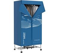 Asciugatrice Elettrica, Asciugatrice Portatile Stendibiancheria a Basso Rumore per Interni, Stendibiancheria Riscaldato a Risparmio Energetico Armadio per Asciugatura ad Aria Calda per Appartamento E