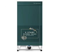 Asciugatrice elettrica, Asciugatrice portatile Stendibiancheria elettrica, Pieghevole 2 Livelli Asciugatura a caldo per interni 2000w 562L Asciugatura ad aria calda Guardaroba Timer automatico con