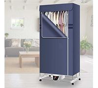 Asciugatrice Elettrica, Efficiente Lavanderia Umida per Interni Armadio Stendibiancheria Riscaldato ad Aria Calda, Stendibiancheria Portatile a 2/3 Livelli Stendino Pieghevole 1300 W Risparm
