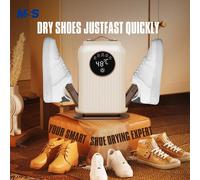 Asciugatrice elettrica per scarpe MSS per stivali, calzini, asciugatura rapida, deodorante, 48 ℃ Temperatura costante, controllo temporale, riscaldatore domestico portatile